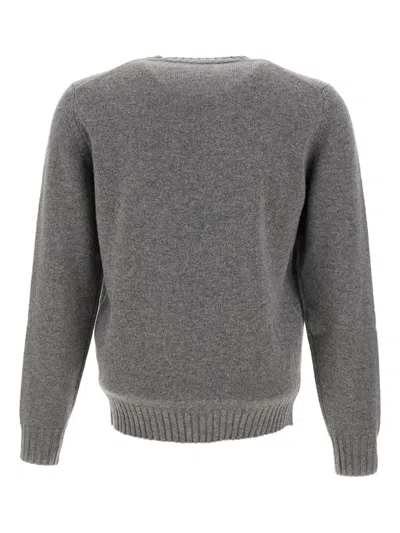 Filippo De Laurentiis Crew-neck Sweater In Black