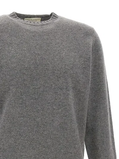 Filippo De Laurentiis Crew-neck Sweater In Black