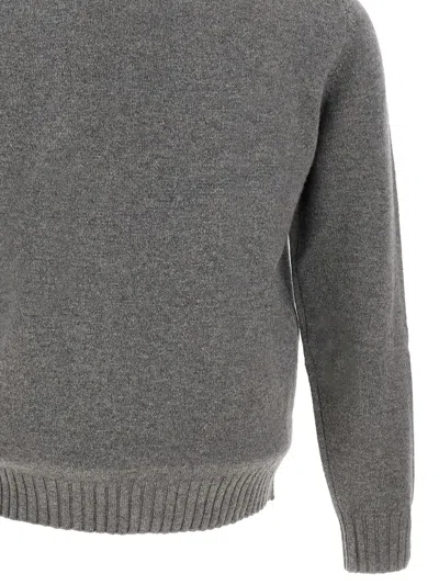 Filippo De Laurentiis Crew-neck Sweater In Black