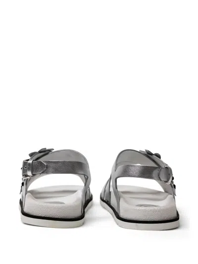 Tod's Flower-embellished Buckle Sandals