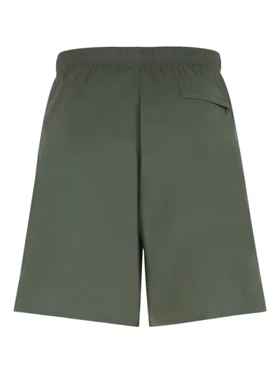 Jil Sander Drawstring-pocket Swim Shorts In Gray