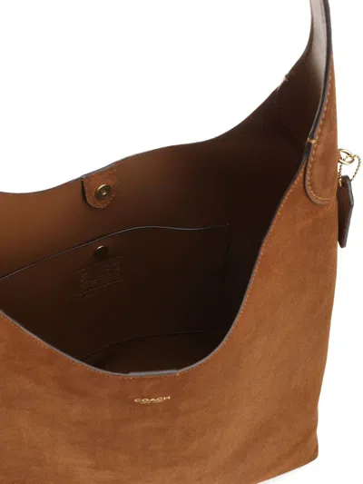 Coach Brooklyn 39 Suede Tote Bag