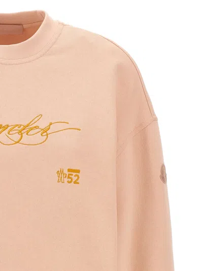 Moncler Crew Neck Embroidered Sweatshirt