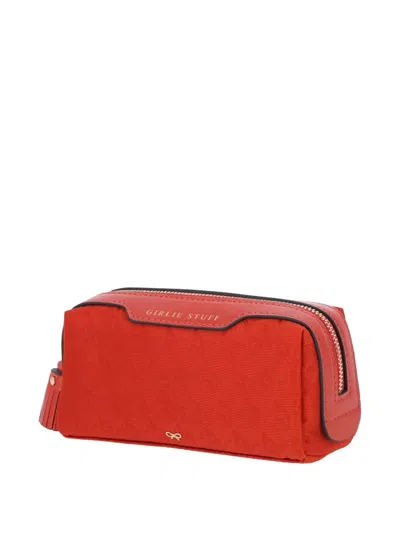 Anya Hindmarch Tassel Zipped Make Up Bag