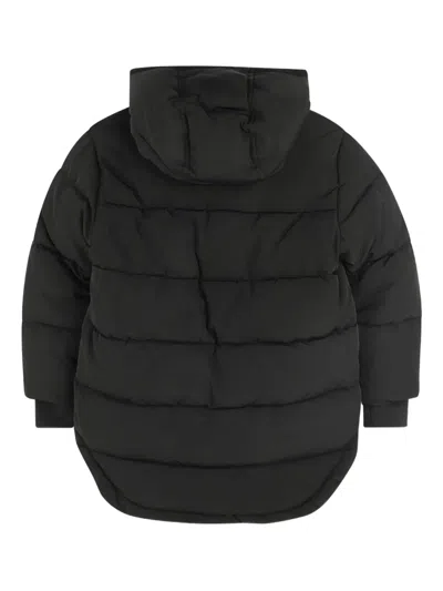 Bosswear Hooded Padded Coat In Black