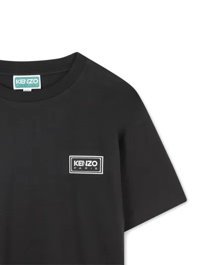Kenzo Logo-print T-shirt In Black
