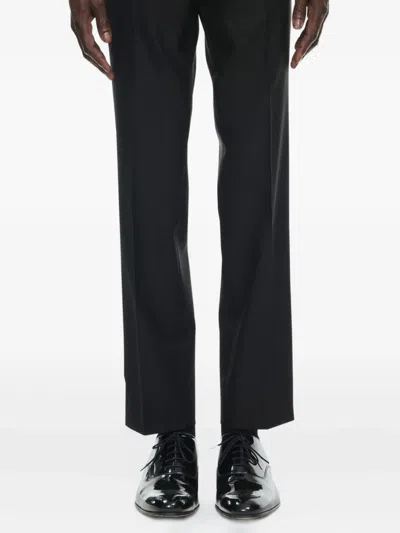 Fursac Virgin Wool Suit In Blue