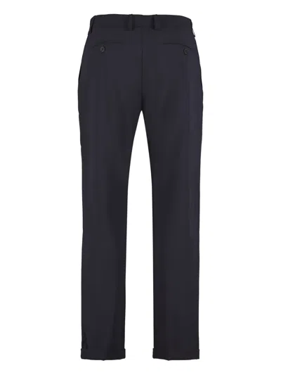 The (alphabet) The (pants) Tailored Trousers In Blue
