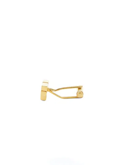 Fursac Polished Bar Cufflinks In Gold
