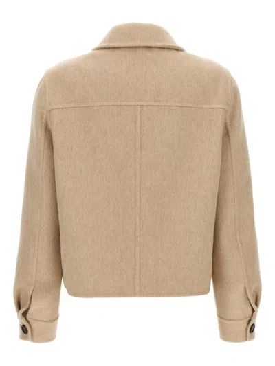 Brunello Cucinelli Monile Cashmere Double-breasted Coat