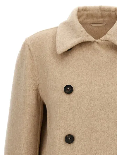 Brunello Cucinelli Monile Cashmere Double-breasted Coat