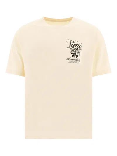 Vietti Merchandise Floral-print 70th Anniversary T-shirt In Neutral