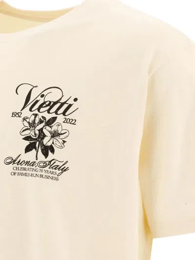 Vietti Merchandise Floral-print 70th Anniversary T-shirt In Neutral