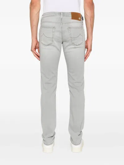 Jacob Cohen Nick 5-pocket Slim Fit Pants In White
