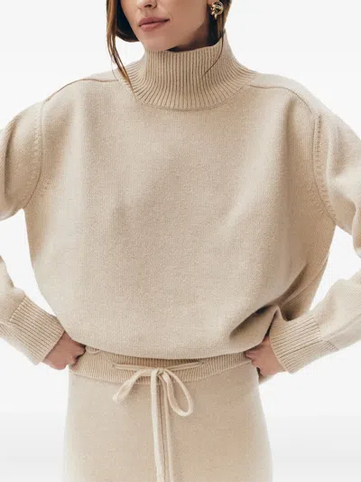 Ether Libra High-neck Sweater