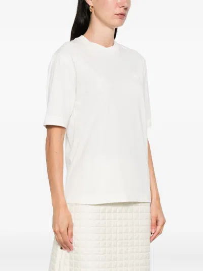 Moncler Logo-patch T-shirt In White