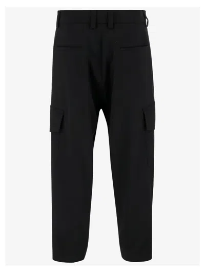Giorgio Armani Wool Cargo Pants With Tailored Silhouette
