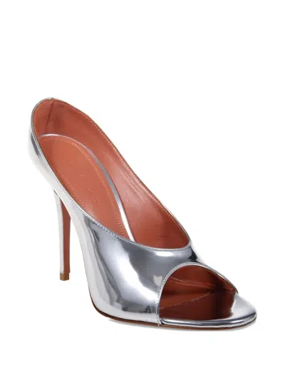 Amina Muaddi 105mm Anok Peep-toe Sandals