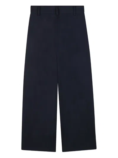 Michael Kors Pleated Trousers In Black