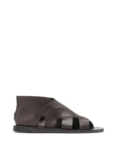Officine Creative Leather Cross-strap Sandals