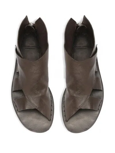 Officine Creative Leather Cross-strap Sandals