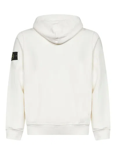 Stone Island Brushed Organic Cotton Fleece Hoodie Clothing