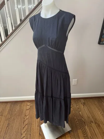 Frame Gathered Midi Dress