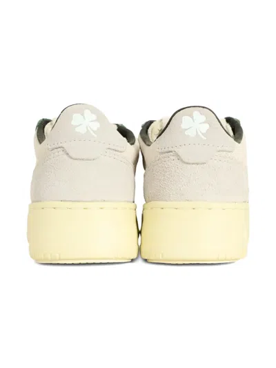 Autry Medalist Suede Sneakers In Green
