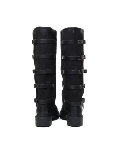 Metisse 45mm Suede Knee-length Boots In Black