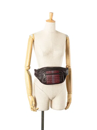 Pre-owned Bottega Veneta 2009 Nappa Intrecciato Belt Bag