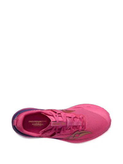 Saucony Endorphin Edge Trail Trainers In Pink
