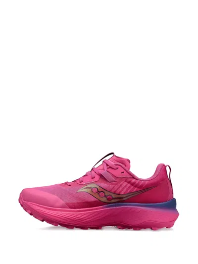 Saucony Endorphin Edge Trail Trainers In Pink