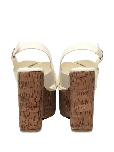 V73 100mm Kornelia Cross-strap Wedge Sandals