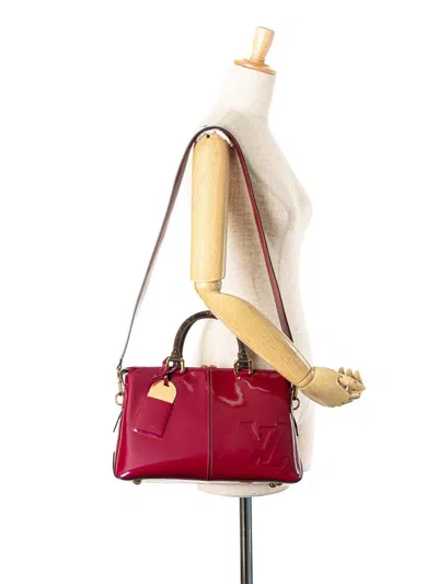 Pre-owned Louis Vuitton 2018 Vernis Miroir Satchel