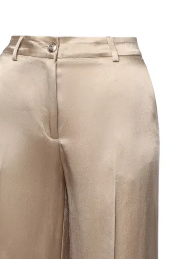 Marciano Fannie High-waist Straight Trousers In Neutral
