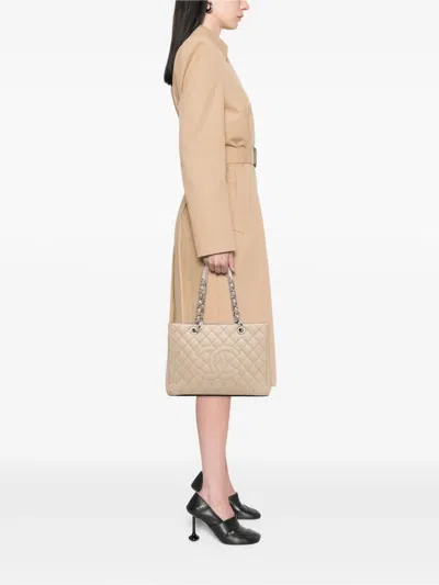 Pre-owned Chanel 2011 Caviar Grand Shopping Tote Bag