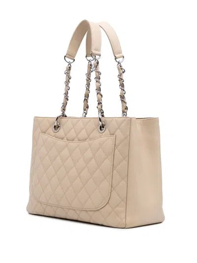 Pre-owned Chanel 2011 Caviar Grand Shopping Tote Bag