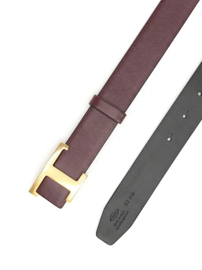 Tod's T Timeless Reversible Belt