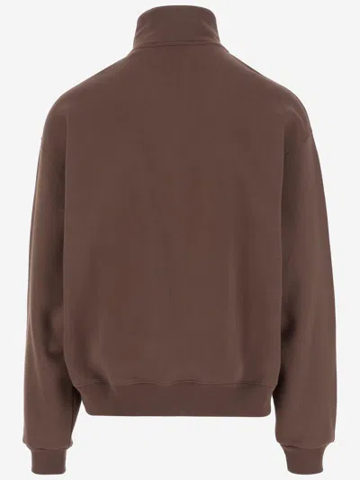 Jacquemus Le Camionneur Gros Grain In Brown