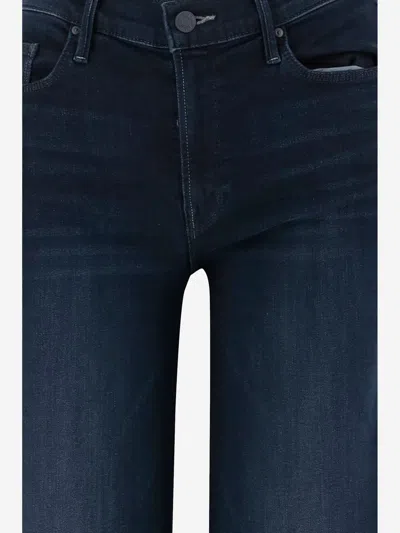 Mother Stretch Cotton Blend Jeans