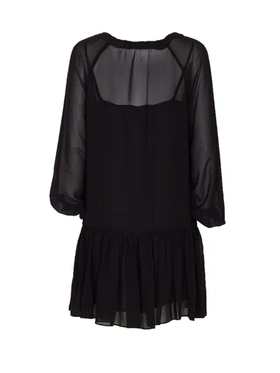 Michael Michael Kors Mini Dress In Black