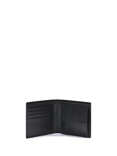 Dsquared2 Compact Design Fold Wallet In Black