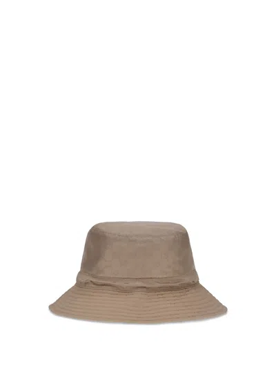 Gucci Reversible Bucket Hat In Neutral