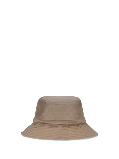 Gucci Reversible Bucket Hat In Neutral
