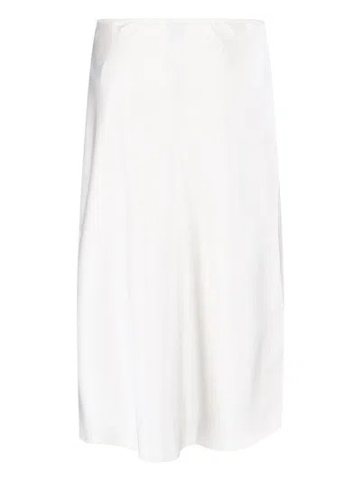 Calvin Klein Midi Skirt In White