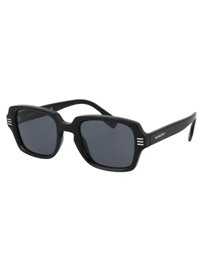 Burberry Eyewear Eldon Sunglasses In Black