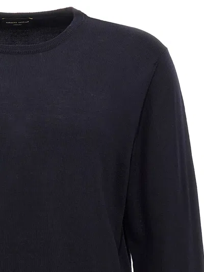 Roberto Collina Crew Neck Merino Wool Sweater
