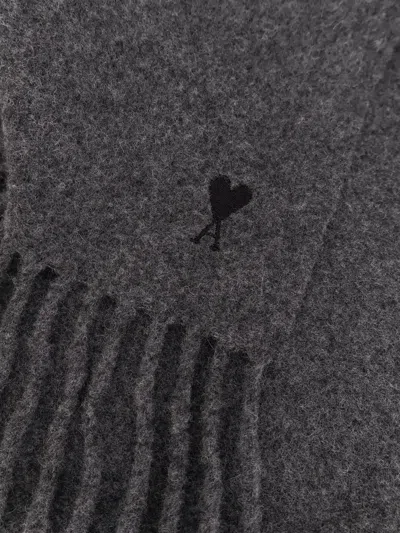 Ami Alexandre Mattiussi Wool Scarf