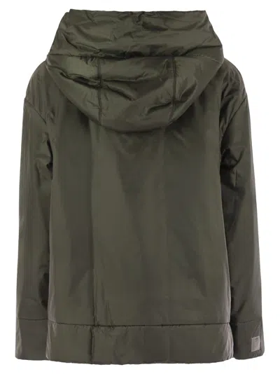 Max Mara The Cube Daria Zip-up Padded Jacket In Green