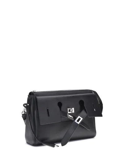 Balenciaga Bel Air Small Shoulder Bag In Gray